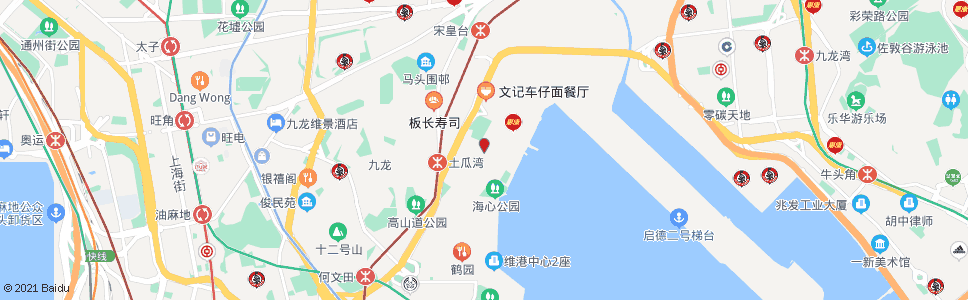 香港土瓜灣道_巴士站地圖_香港巴士_妙搜巴士搜尋2024