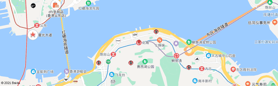 香港北角道_巴士站地圖_香港巴士_妙搜巴士搜尋2025