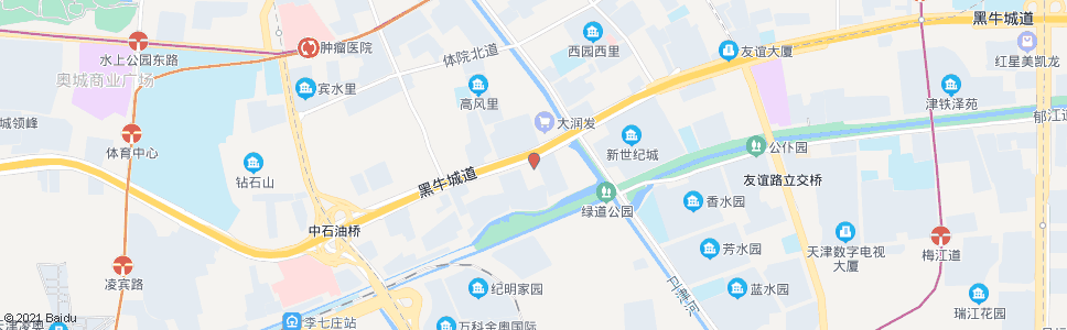 天津湛江路(祥云京城皮肤病医院)_公交站地图_天津公交_妙搜公交查询2024