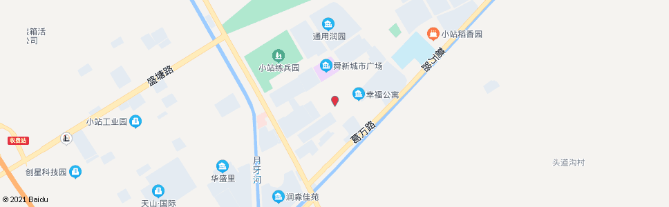 天津小站红旗路(南付营路)_公交站地图_天津公交_妙搜公交查询2024