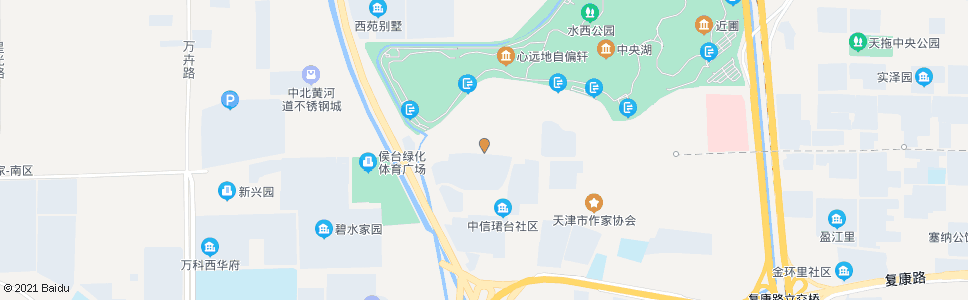 天津碧岭园_公交站地图_天津公交_妙搜公交查询2025