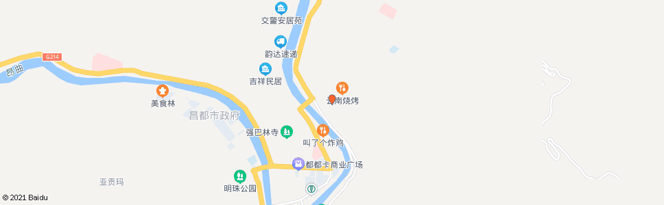 昌都四川桥_公交站地图_昌都公交_妙搜公交查询2024