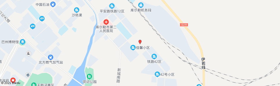 巴音郭楞铁路39区_公交站地图_巴音郭楞公交_妙搜公交查询2025