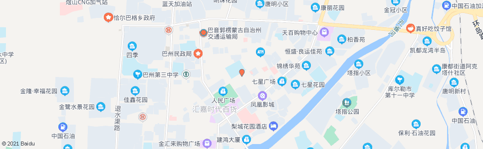 巴音郭楞巴州二中_公交站地图_巴音郭楞公交_妙搜公交查询2025