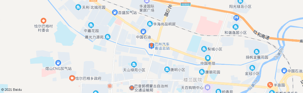 巴音郭楞市客运站_公交站地图_巴音郭楞公交_妙搜公交查询2025