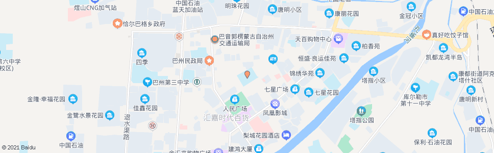 巴音郭楞巴州石油中学_公交站地图_巴音郭楞公交_妙搜公交查询2025