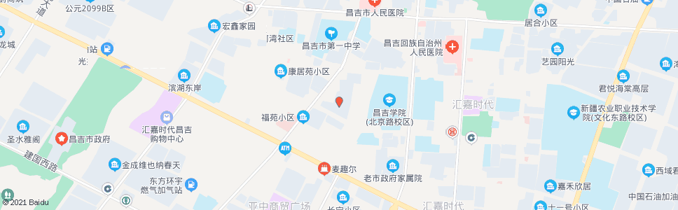 昌吉都市花园_公交站地图_昌吉公交_妙搜公交查询2025