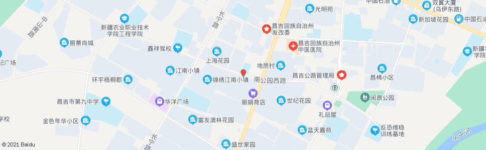 昌吉市八小_公交站地图_昌吉公交_妙搜公交查询2024