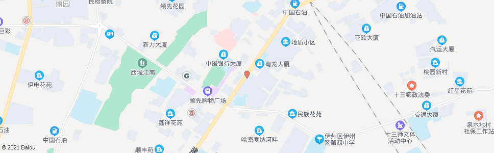 哈密工人市场_公交站地图_哈密公交_妙搜公交查询2024