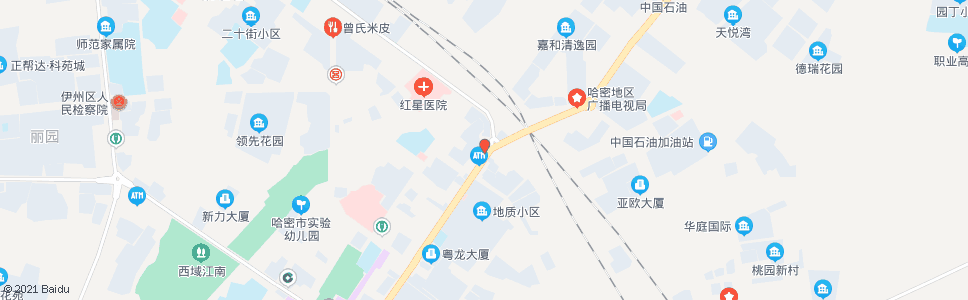 哈密四粮店_公交站地图_哈密公交_妙搜公交查询2024