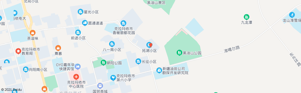 克拉玛依拓湖新村_公交站地图_克拉玛依公交_妙搜公交查询2024