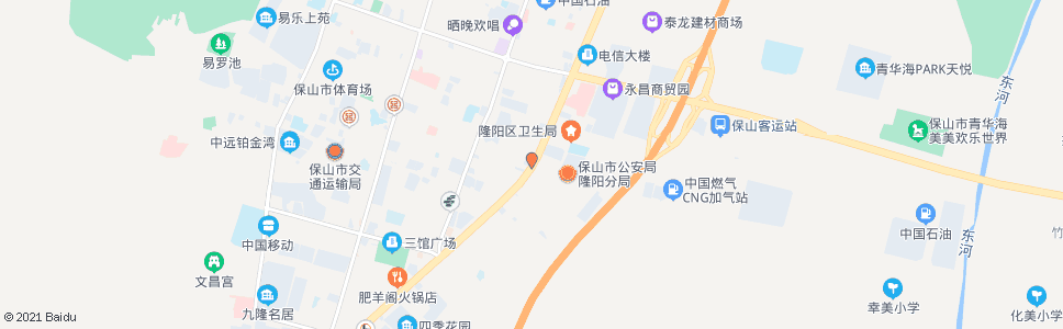 保山嘉顺大酒店_公交站地图_保山公交_妙搜公交查询2025