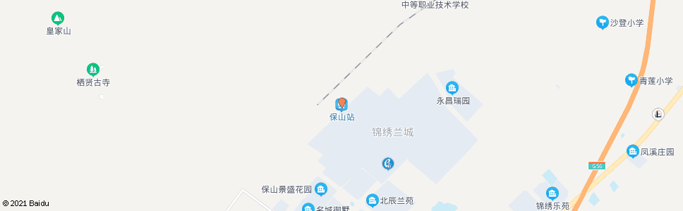 保山火烧营_公交站地图_保山公交_妙搜公交查询2025