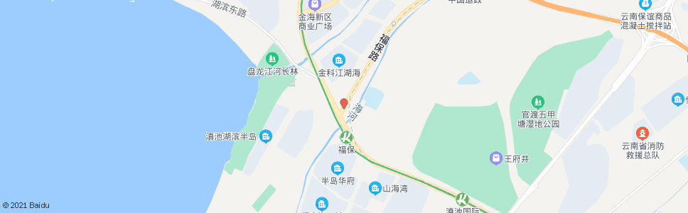 昆明环湖东路口前兴路_公交站地图_昆明公交_妙搜公交查询2025