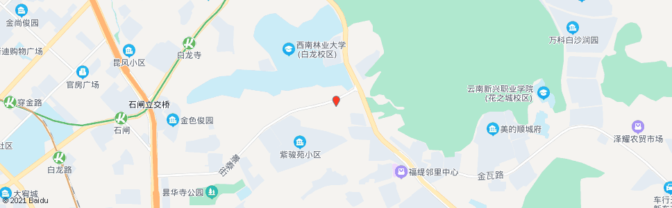 昆明长地梗村(东三环)_公交站地图_昆明公交_妙搜公交查询2025