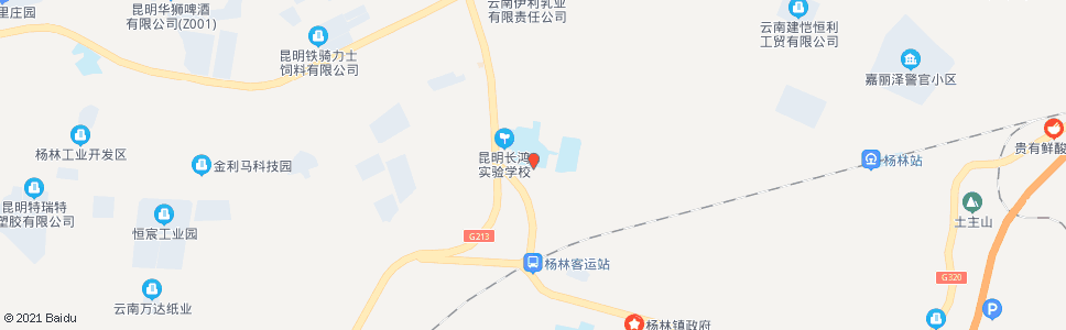 昆明马房村_公交站地图_昆明公交_妙搜公交查询2025