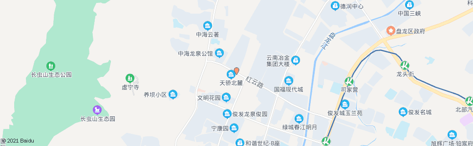 昆明红锦路口红云路_公交站地图_昆明公交_妙搜公交查询2024