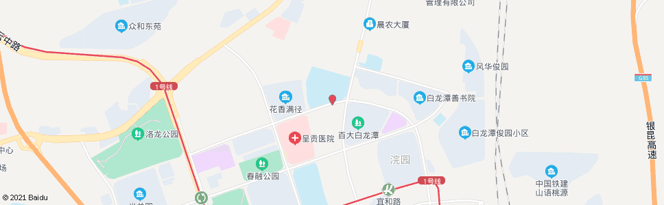 昆明祥和街口景明北路_公交站地图_昆明公交_妙搜公交查询2025