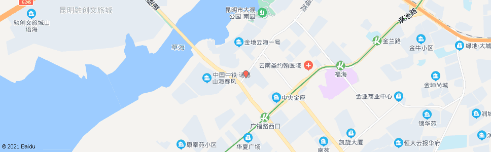 昆明平桥村(昆明市地方海事局)_公交站地图_昆明公交_妙搜公交查询2024