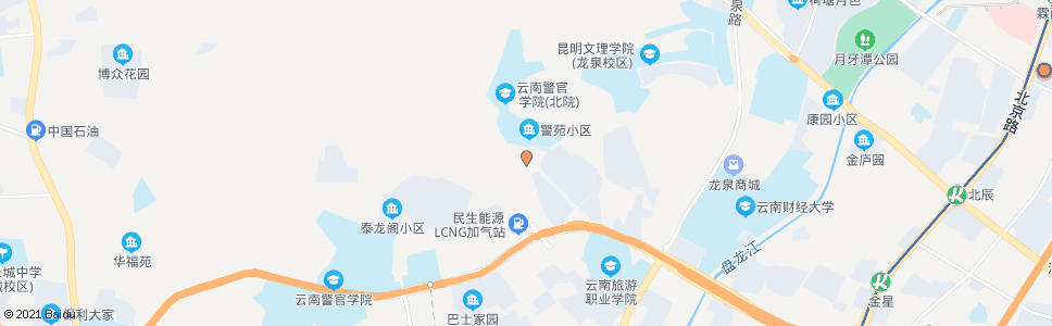 昆明教兴路口核桃箐路_公交站地图_昆明公交_妙搜公交查询2024