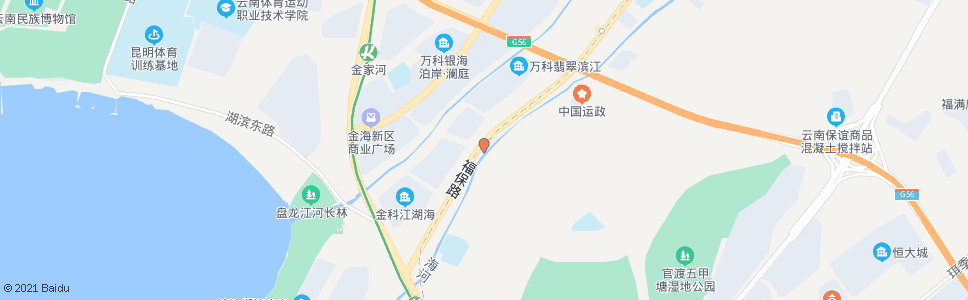 昆明陶李村_公交站地图_昆明公交_妙搜公交查询2024