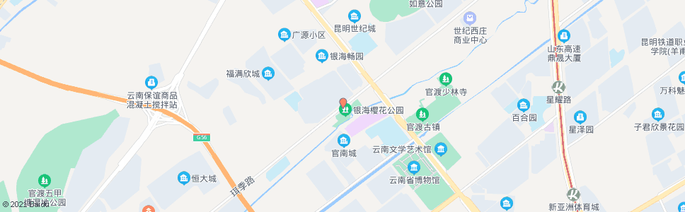 昆明季官村(珥季路)_公交站地图_昆明公交_妙搜公交查询2024