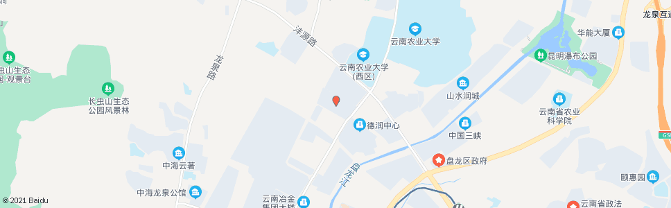 昆明实力郡城小区(小康大道)_公交站地图_昆明公交_妙搜公交查询2024