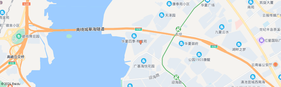 昆明新河村_公交站地图_昆明公交_妙搜公交查询2024