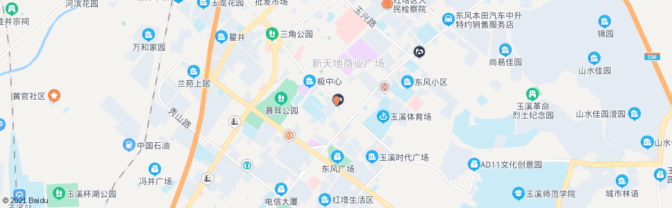 玉溪民升超市_公交站地图_玉溪公交_妙搜公交查询2025