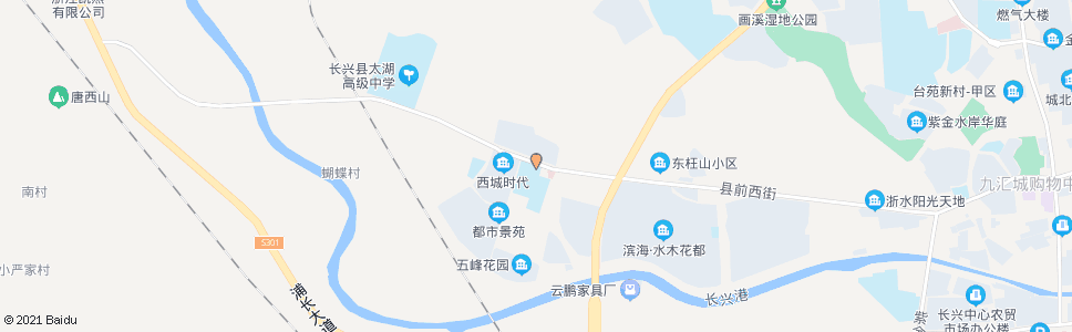 湖州滨海小学_公交站地图_湖州公交_妙搜公交查询2025