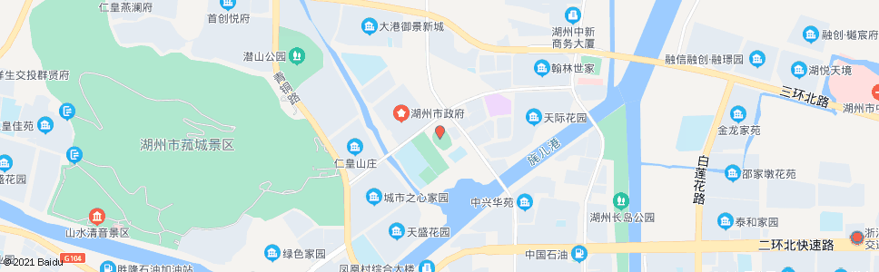 湖州大剧院_公交站地图_湖州公交_妙搜公交查询2025