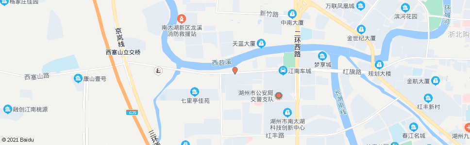 湖州亿丰建材城_公交站地图_湖州公交_妙搜公交查询2024