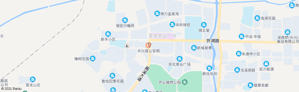 湖州龙山新村_公交站地图_湖州公交_妙搜公交查询2025