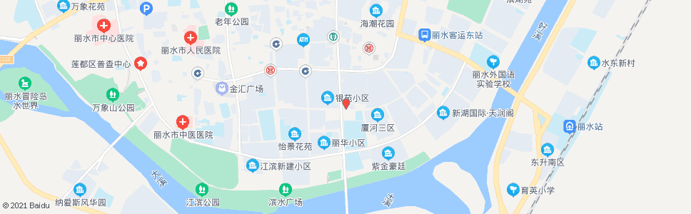 丽水紫金南站(新华书店)_公交站地图_丽水公交_妙搜公交查询2024