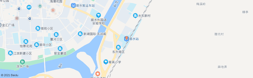 丽水梁村_公交站地图_丽水公交_妙搜公交查询2025