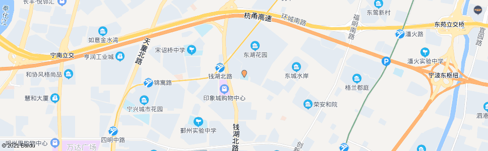 宁波东昻小学_公交站地图_宁波公交_妙搜公交查询2024