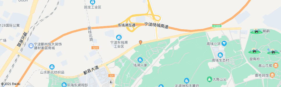 宁波红舒村_公交站地图_宁波公交_妙搜公交查询2025