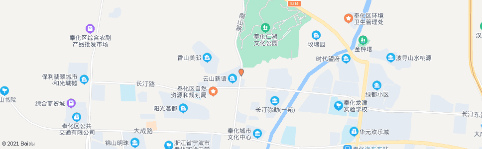 宁波响岭岗_公交站地图_宁波公交_妙搜公交查询2024