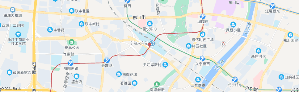 宁波山水村_公交站地图_宁波公交_妙搜公交查询2025