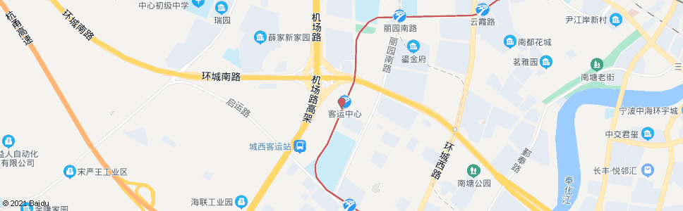 宁波镇海区公路客运中心_公交站地图_宁波公交_妙搜公交查询2025