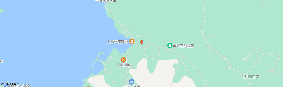 宁波马山休闲露营地_公交站地图_宁波公交_妙搜公交查询2025