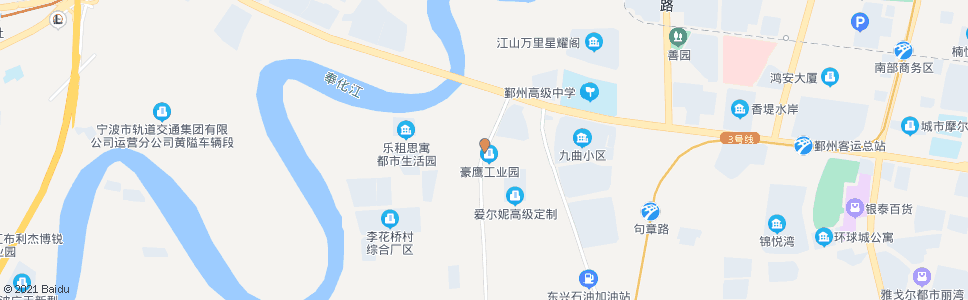 宁波明光路文水路口(博美颐养院)_公交站地图_宁波公交_妙搜公交查询2024