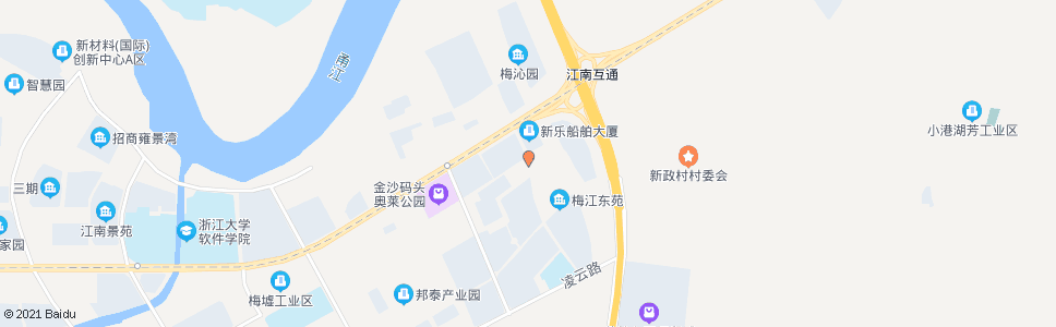 宁波梅墟新城_公交站地图_宁波公交_妙搜公交查询2024