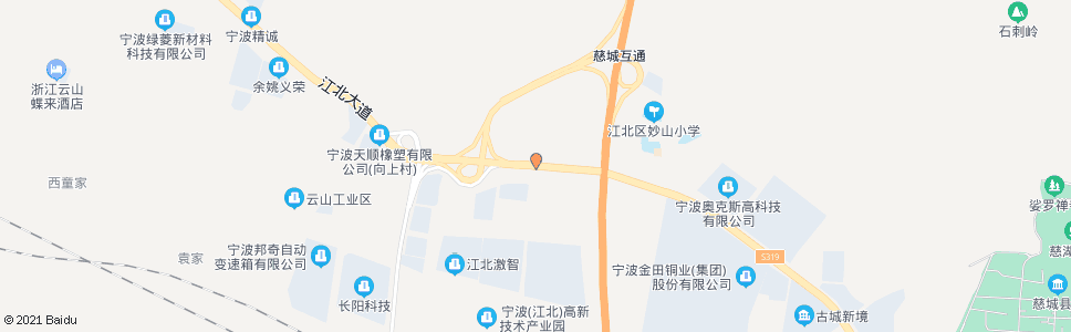 宁波三联新村_公交站地图_宁波公交_妙搜公交查询2024