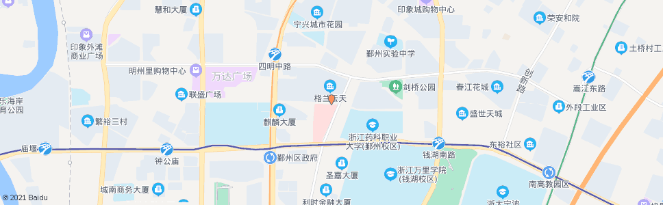 宁波贸城中路前河北路口_公交站地图_宁波公交_妙搜公交查询2024