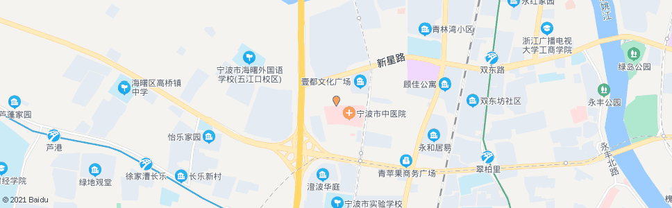 宁波范江岸路_公交站地图_宁波公交_妙搜公交查询2025