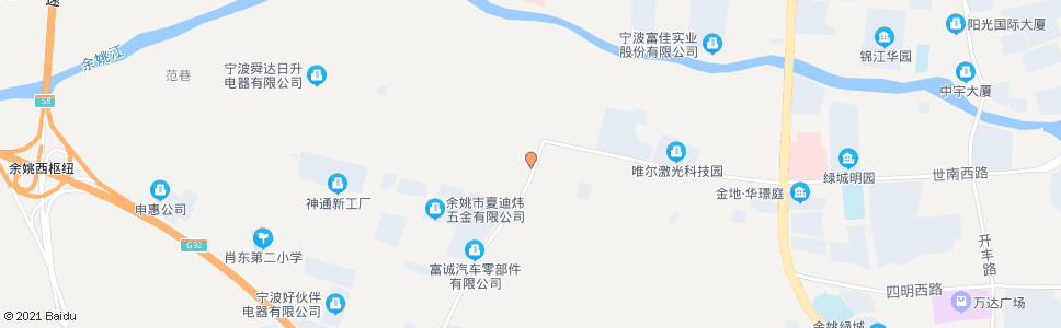 宁波丰杨河村_公交站地图_宁波公交_妙搜公交查询2024