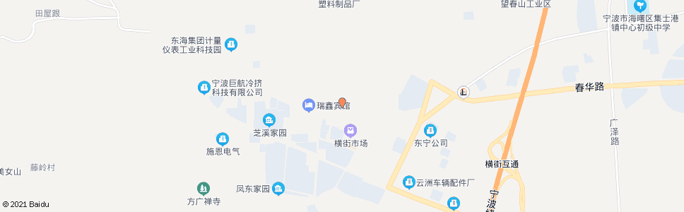 宁波庙东新村_公交站地图_宁波公交_妙搜公交查询2025