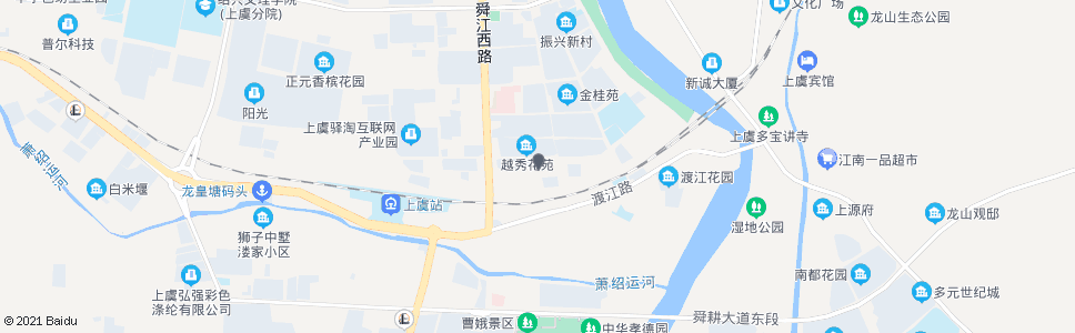 绍兴舜秀路天城市场_公交站地图_绍兴公交_妙搜公交查询2025