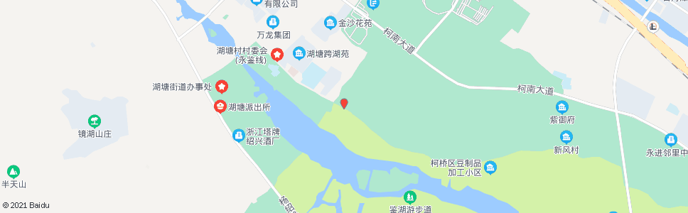 绍兴上鉴湖村_公交站地图_绍兴公交_妙搜公交查询2024